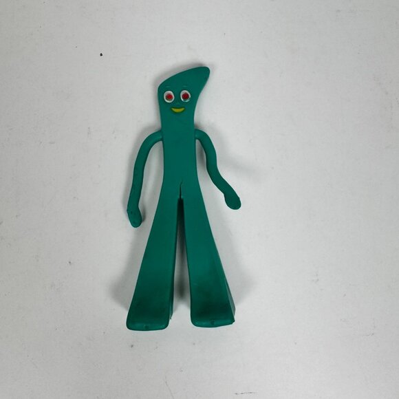 Vintage Gumby & Pokey Bendable Figures Lot of 3 • 1970s–80s Rubber Toys Classic - Picture 3 of 13